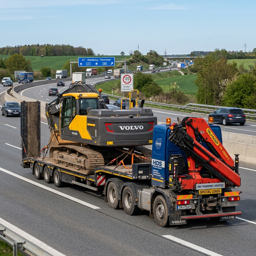 Transport maszyn ciężkich